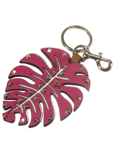 Shop Valentino Key Chain Keyring Women  In Cyclamen