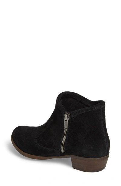 Shop Minnetonka Blake Fringe Bootie In Black