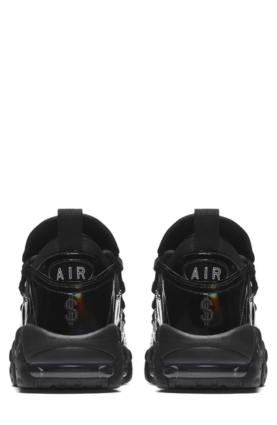 Shop Nike Air More Money Lx Sneaker In Black/ Black/ Summit White