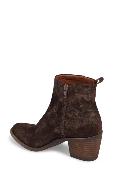 Shop Lucky Brand Natania Bootie In Bracken Leather