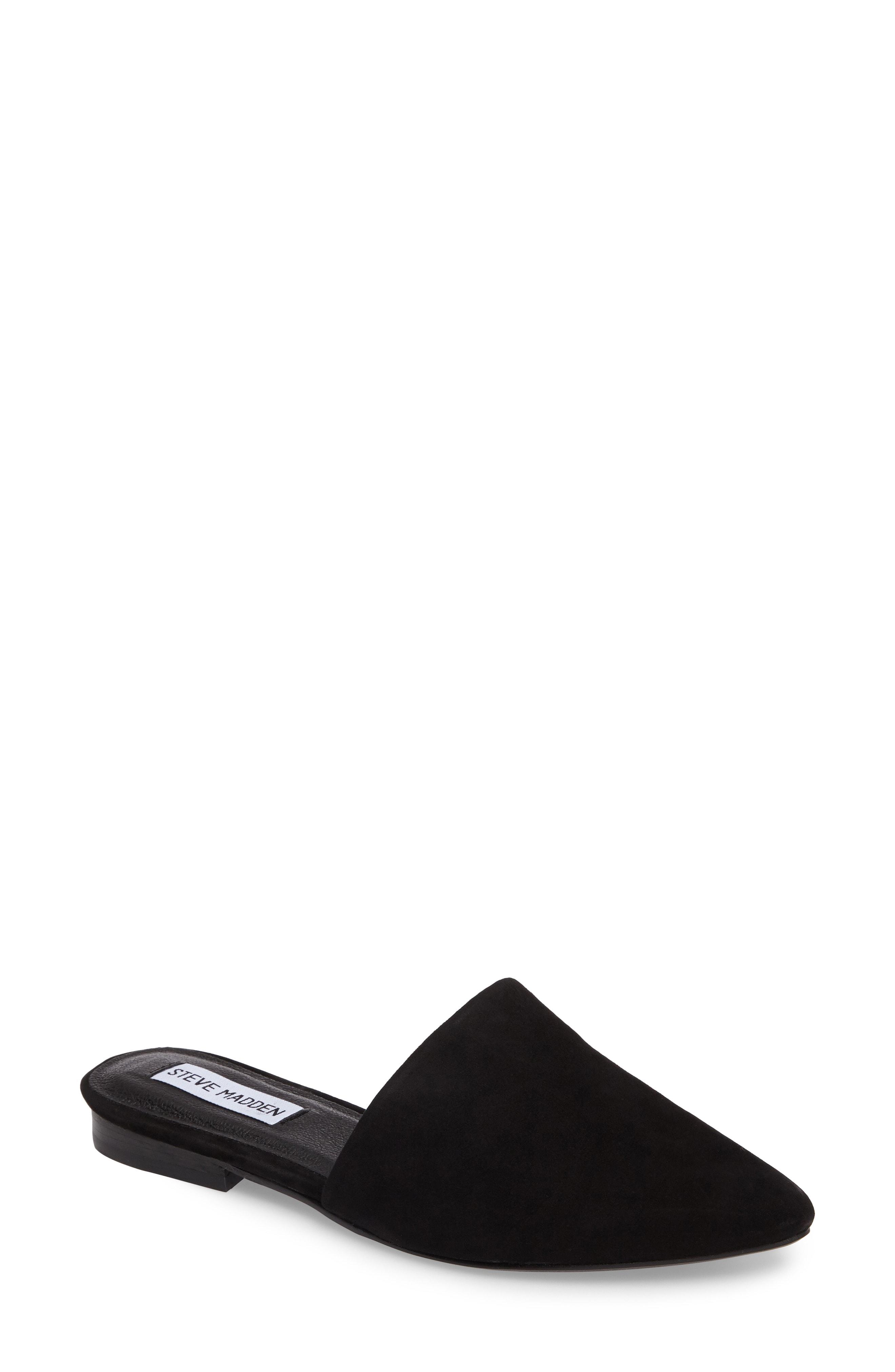 steve madden trace mule black