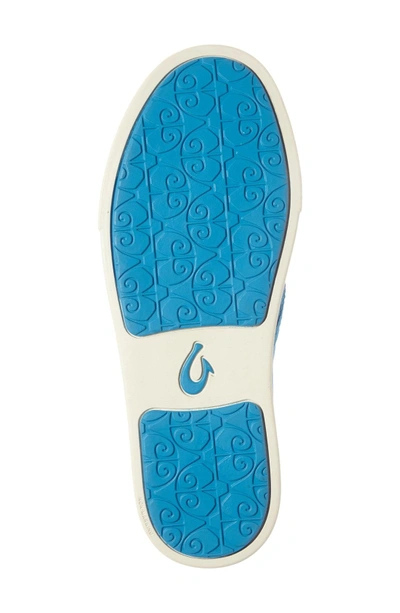 Shop Olukai 'pehuea' Slip-on Sneaker In Vivid Blue Fabric
