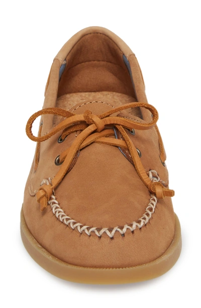 Shop Sperry 'authentic Original' Boat Shoe In Tan Venice Leather