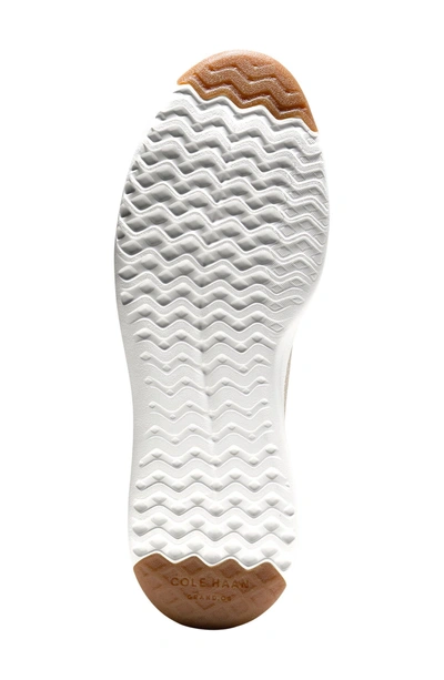 Shop Cole Haan Grandpro Tennis Shoe In Platinum Glitter Leather