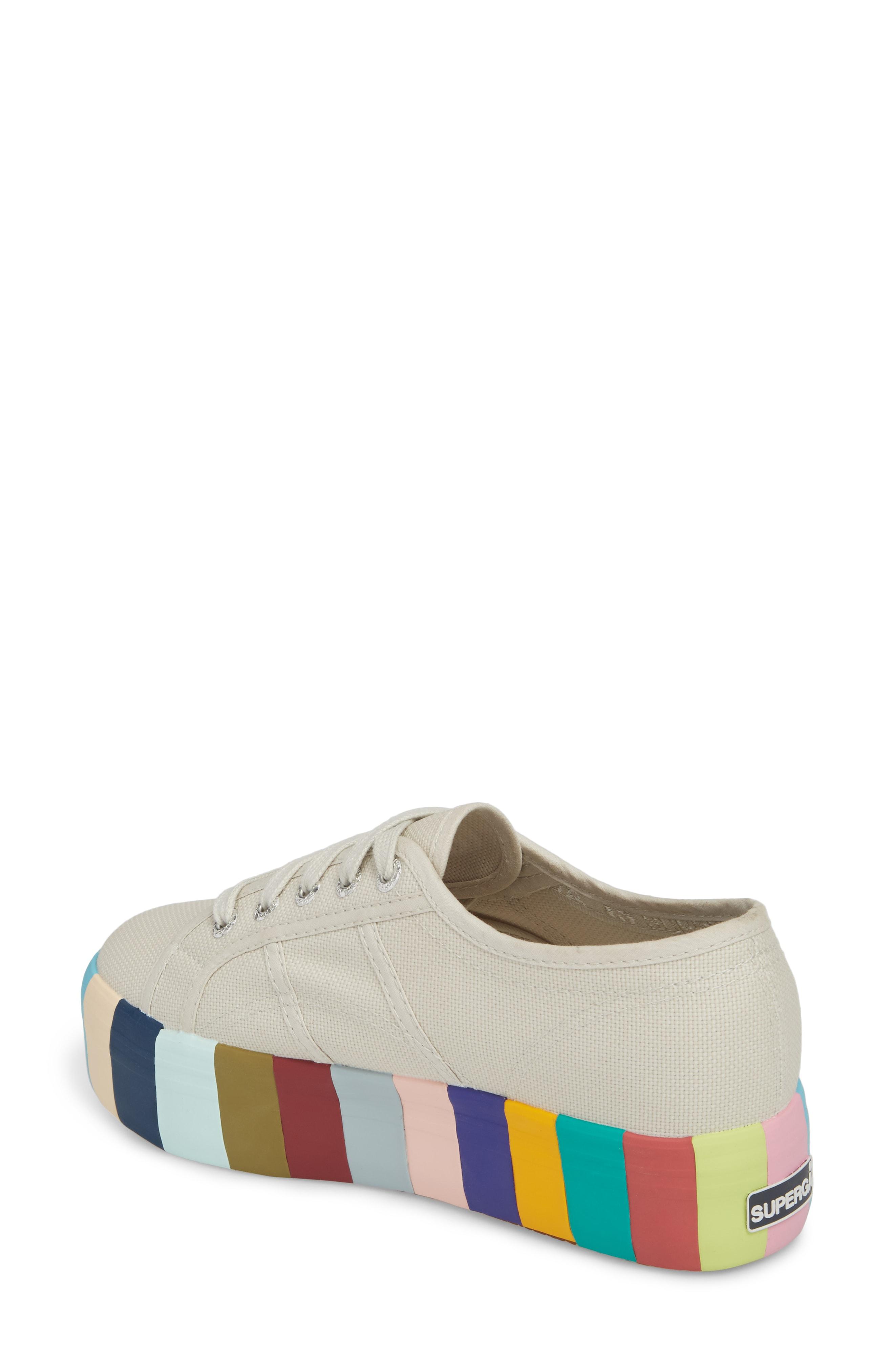 2790 stripe platform sneaker