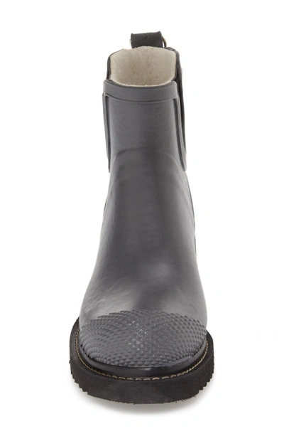 Shop Ilse Jacobsen 'rub 47' Short Waterproof Rain Boot In Grey