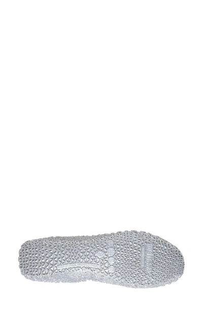 Shop Melissa 'campana Papel Vii' Jelly Flat In Silver