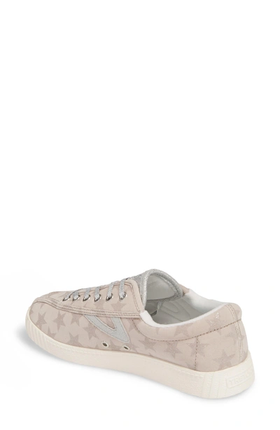 Shop Tretorn Star Sneaker In Birch/ Silver/ Silver