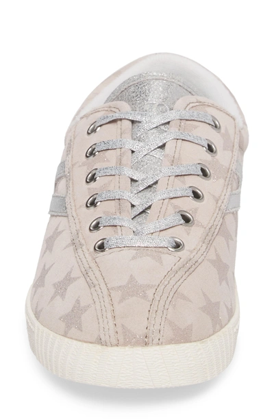 Shop Tretorn Star Sneaker In Birch/ Silver/ Silver