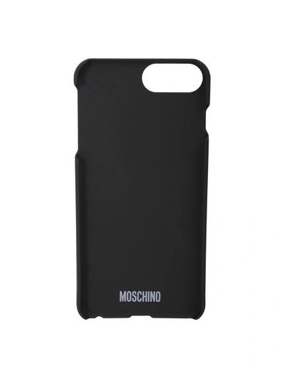 Shop Moschino Iphone Cover In Black