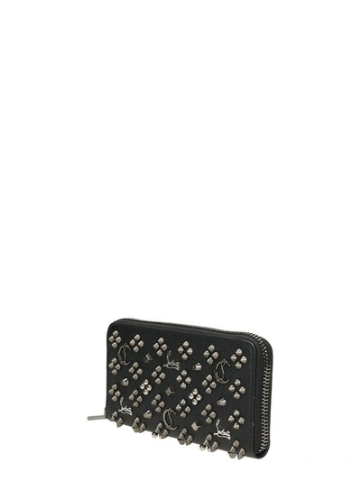 Shop Christian Louboutin Panettone Wallet In Black