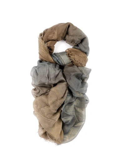 Shop Faliero Sarti Dorineth Scarf In V.abbinato|grigio