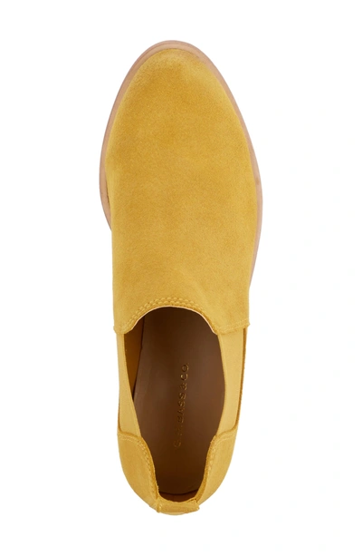 Shop G.h. Bass & Co. Brooke Chelsea Bootie In Mustard Suede