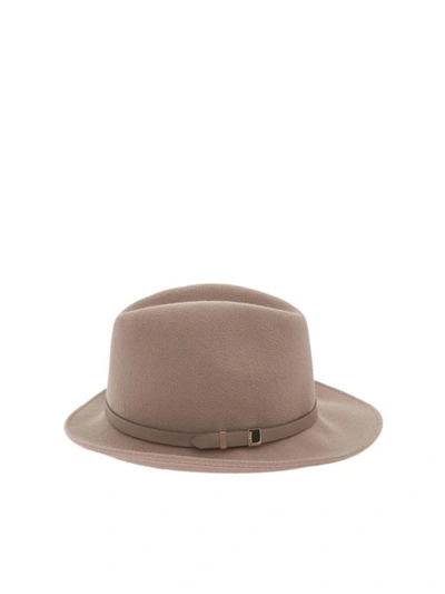 Shop Inverni Hat In Beige