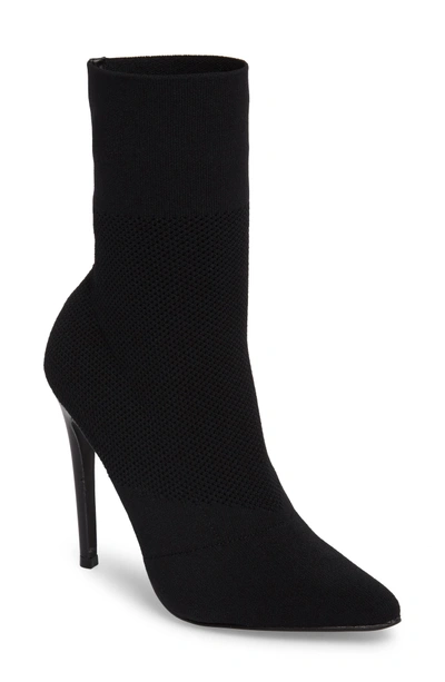 Steve Madden Century Woven Bootie In Black-fabric | ModeSens