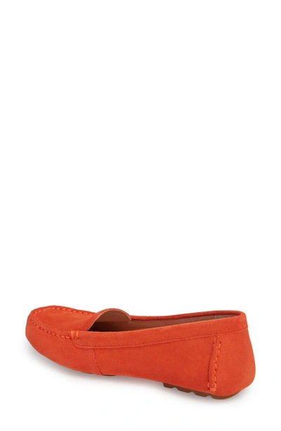 Ugg Milana Loafer In Red Orange Suede | ModeSens