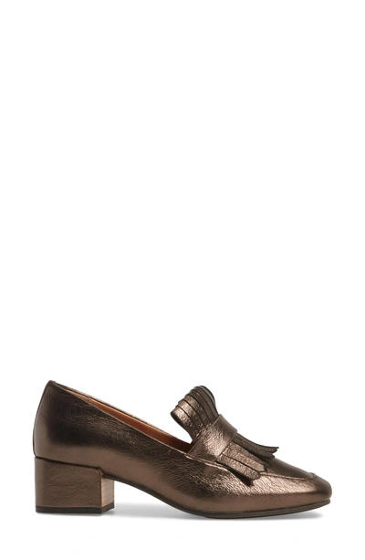 Shop Gentle Souls Ethan Pump In Pewter Leather