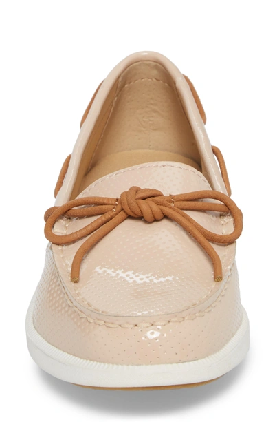 Shop Sperry Oasis Boat Shoe In Rose Dust Patent Leather