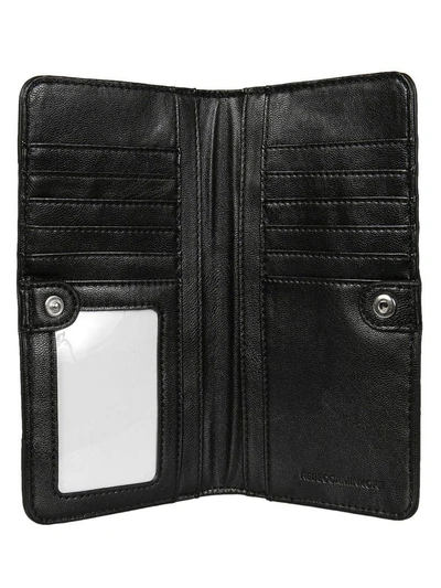 Shop Rebecca Minkoff Regan Snap Wallet In Black