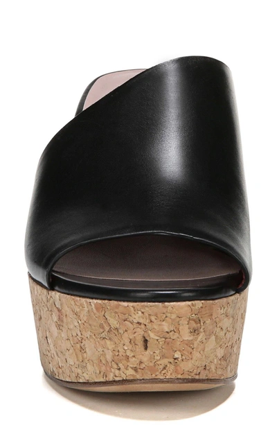 Shop Diane Von Furstenberg Bonnie Wedge Slide Sandal In Black