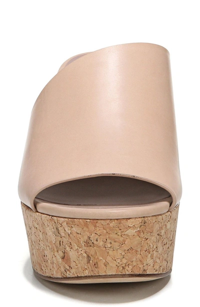 Shop Diane Von Furstenberg Bonnie Wedge Slide Sandal In Cappuccino