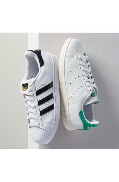 Shop Adidas Originals Superstar Sneaker In White/ Ice Pink