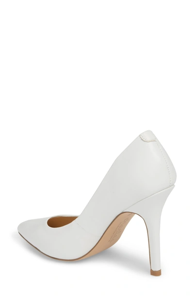 Shop Charles By Charles David Maxx Pointy Toe Pump In White Leather