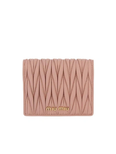 Shop Miu Miu Wallet Wallet Women  In Pink