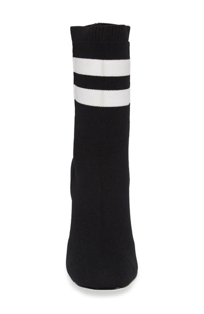 Shop Rag & Bone Ellis Sock Bootie In Black/ White