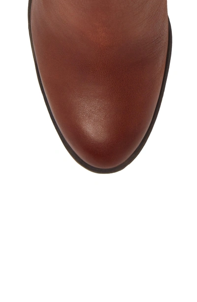 Shop Lucky Brand Salza Bootie In Rye Leather