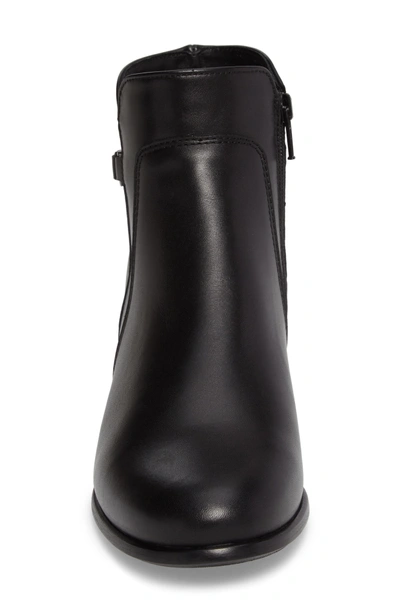 Shop La Canadienne Sicilia Waterproof Boot In Black Leather
