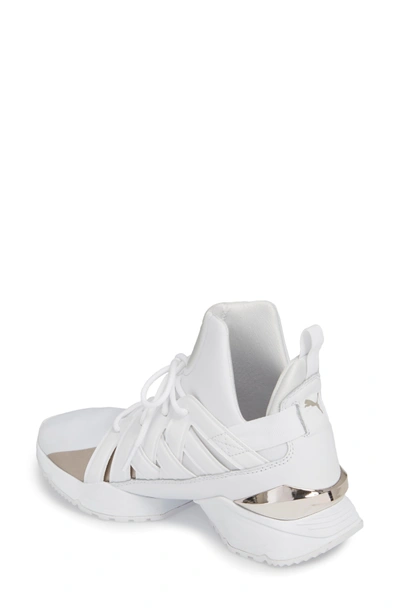 Puma Women's Muse Echo Casual Sneakers From Finish Line In White | ModeSens