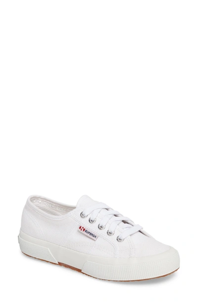 Shop Superga 'cotu' Sneaker In White Canvas
