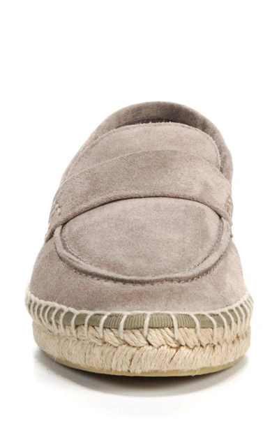 Shop Vince Daria Espadrille Loafer In Woodsmoke Suede