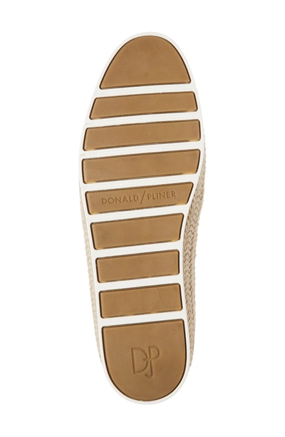 Shop Donald J Pliner Palm Slip-on Sneaker In Almond Suede