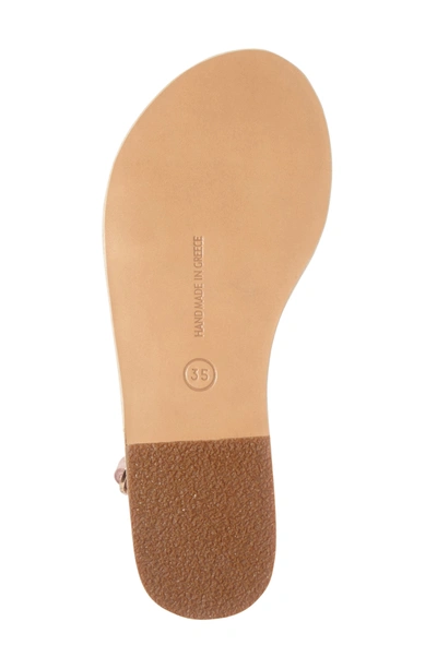 Shop Ancient Greek Sandals Clio Slingback Sandal In Pink Nubuck