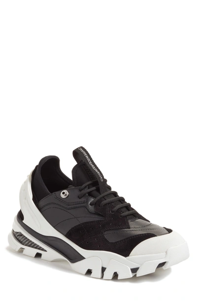 Shop Calvin Klein 205w39nyc Carla Sneaker In White/ Black