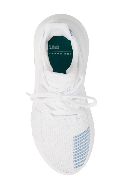 Shop Adidas Originals Eqt Basketball Adv Sneaker In White/ White/ Ash Blue