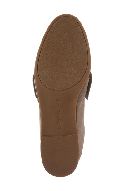Shop Lucky Brand Cozzmo Convertible Loafer In Chinchilla Suede
