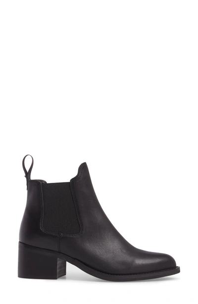 Tony Bianco Fraya Ankle Bootie In Black Leather | ModeSens