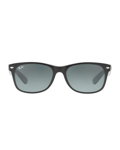 Shop Ray Ban New Wayfarer Color Mix Sunglasses In Black