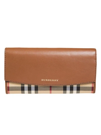 Shop Burberry Porter Continental Wallet