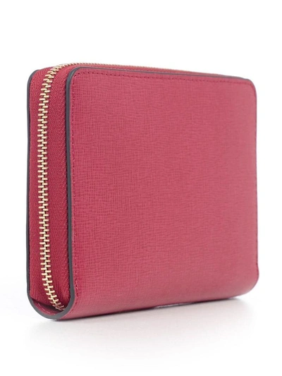 Shop Furla Wallet In Red