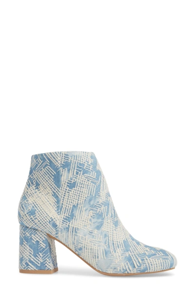 Shop Seychelles Audition Bootie In Emrboidered Denim