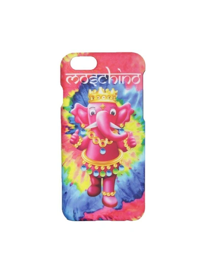 Shop Moschino Iphone Case In Multicolor