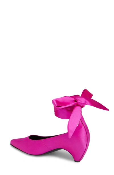 Shop Stella Mccartney Ankle Wrap Pump In Pink