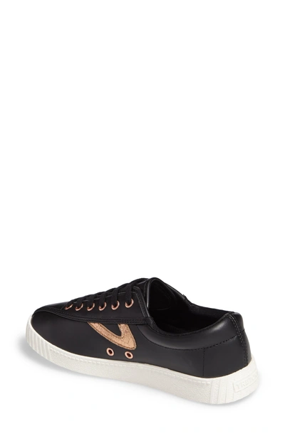 Shop Tretorn 'nylite2 Plus' Sneaker In Black/ Rose Gold