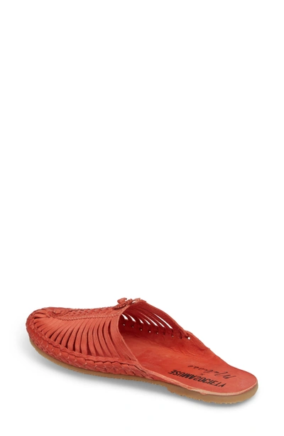 Shop Matisse Morocco Woven Mule In Red Leather