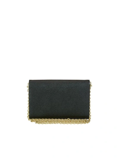 Shop Dolce & Gabbana Chain Wallet In Black