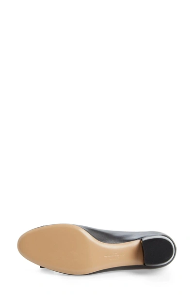 Shop Ferragamo Vara Pump In Nero Leather